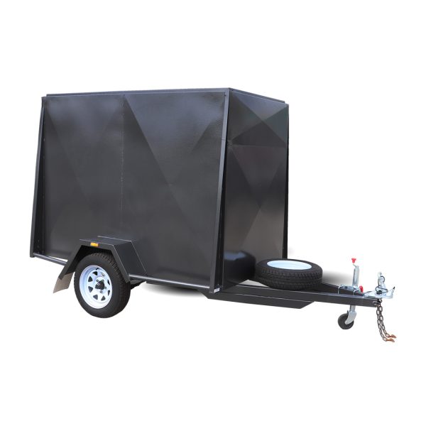 6x4 Single Axle Fully Enclosed VAN Cargo Luggage Trailer for Sale 6ft